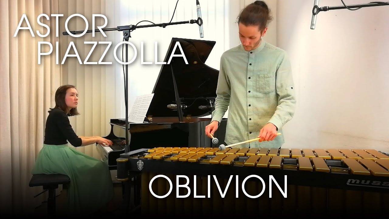 Astor Piazzolla - Oblivion (Vibraphone & Piano) | DUO KOSHAVA