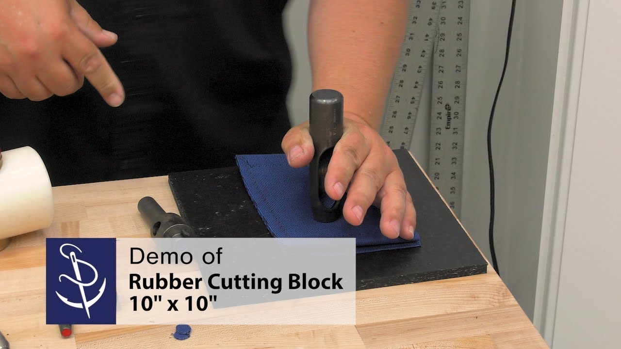 Rubber Cutting Block 10