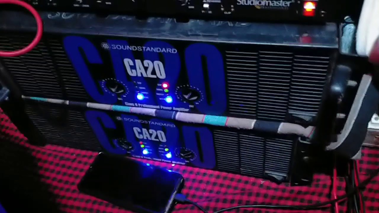 soundstandard ca20 with ahuja spa 10000 in 4 top and 2 dual bass  very hard vibration and punch 👊👊👊