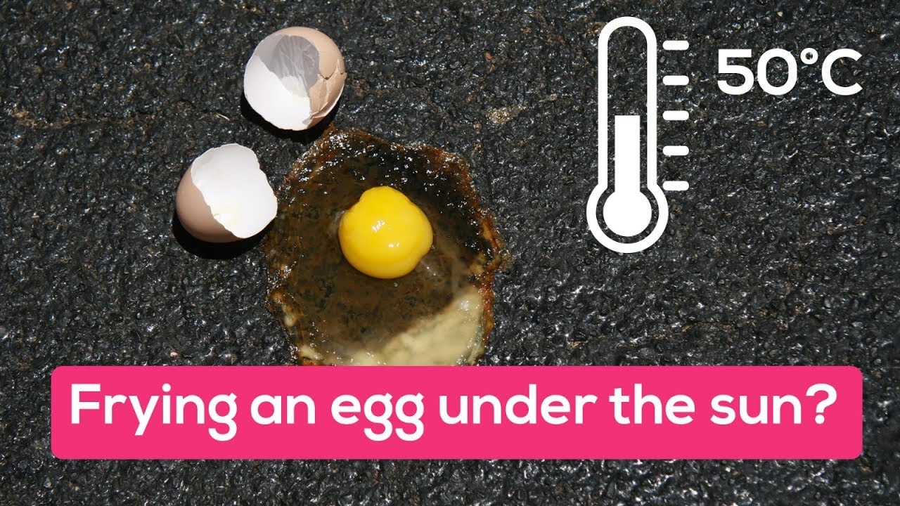 Can you really fry an egg in the summer heat in Qatar?