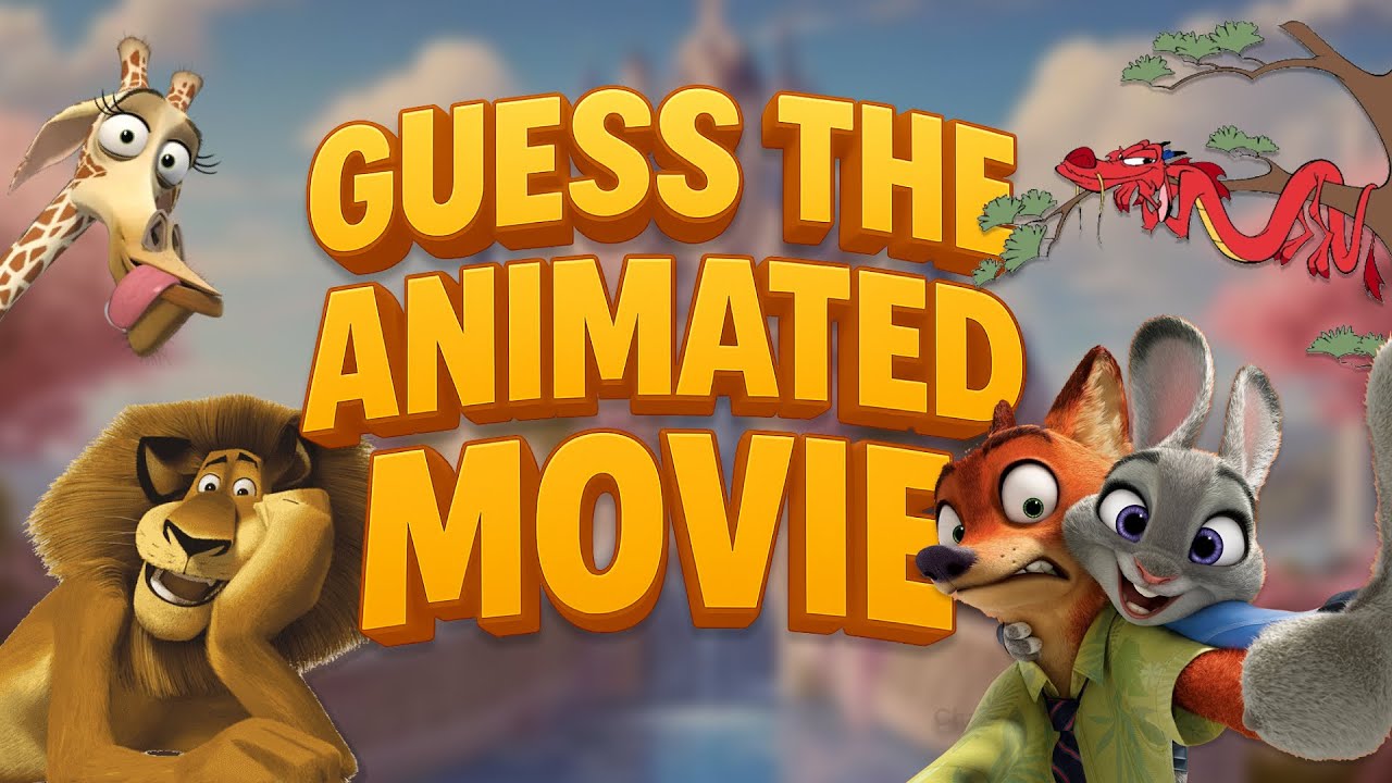 Guess the Animated Movie by Sound | Trivia Quiz