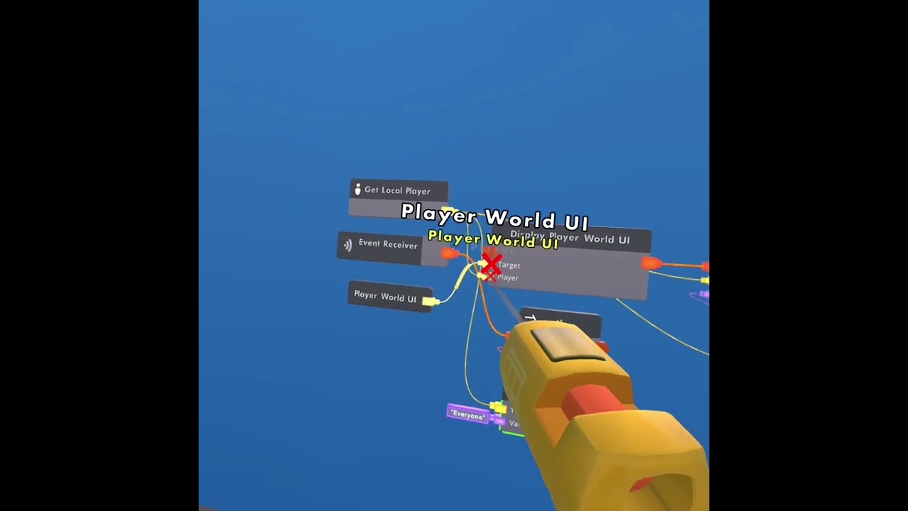 How to use player world ui in recroom