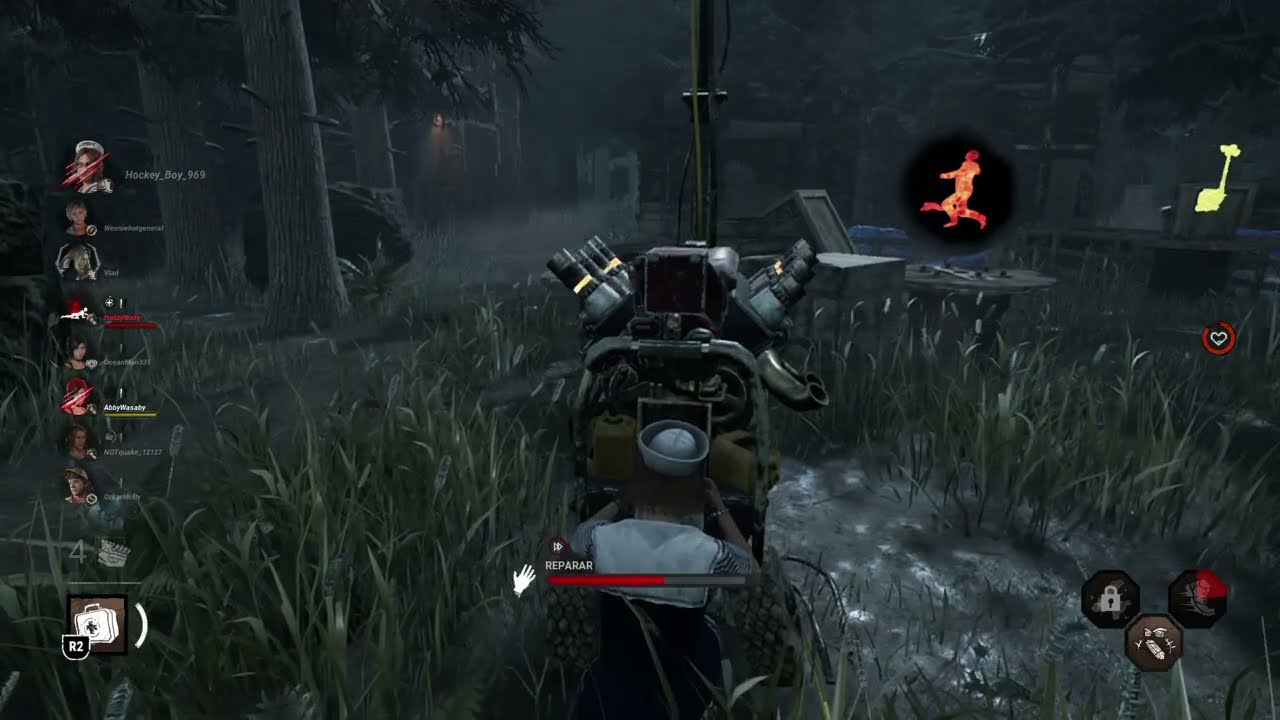 Dead by Daylight 2 vs 8 La Robin Chambeadora de Gens