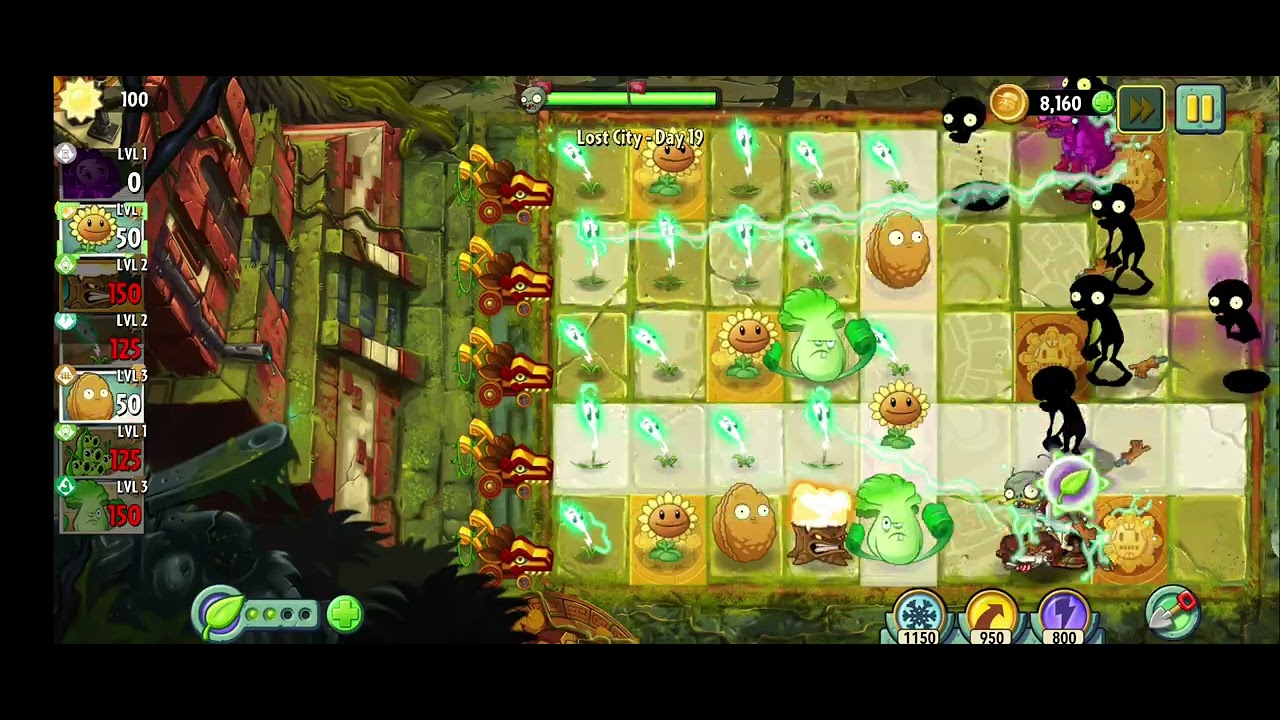 100day Plants vs. Zombies 2