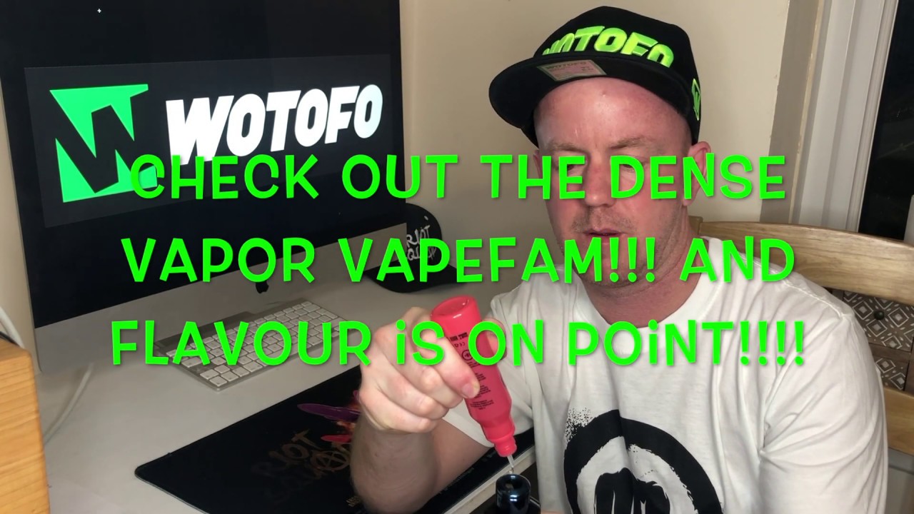 Wotofo Profile RDA wicking with Vapefly Firebolt cotton