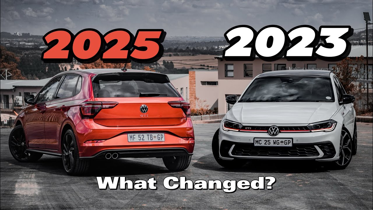 2025 Polo GTI Black Style Edition VS My 2023 Polo GTI | What changed? | 4k
