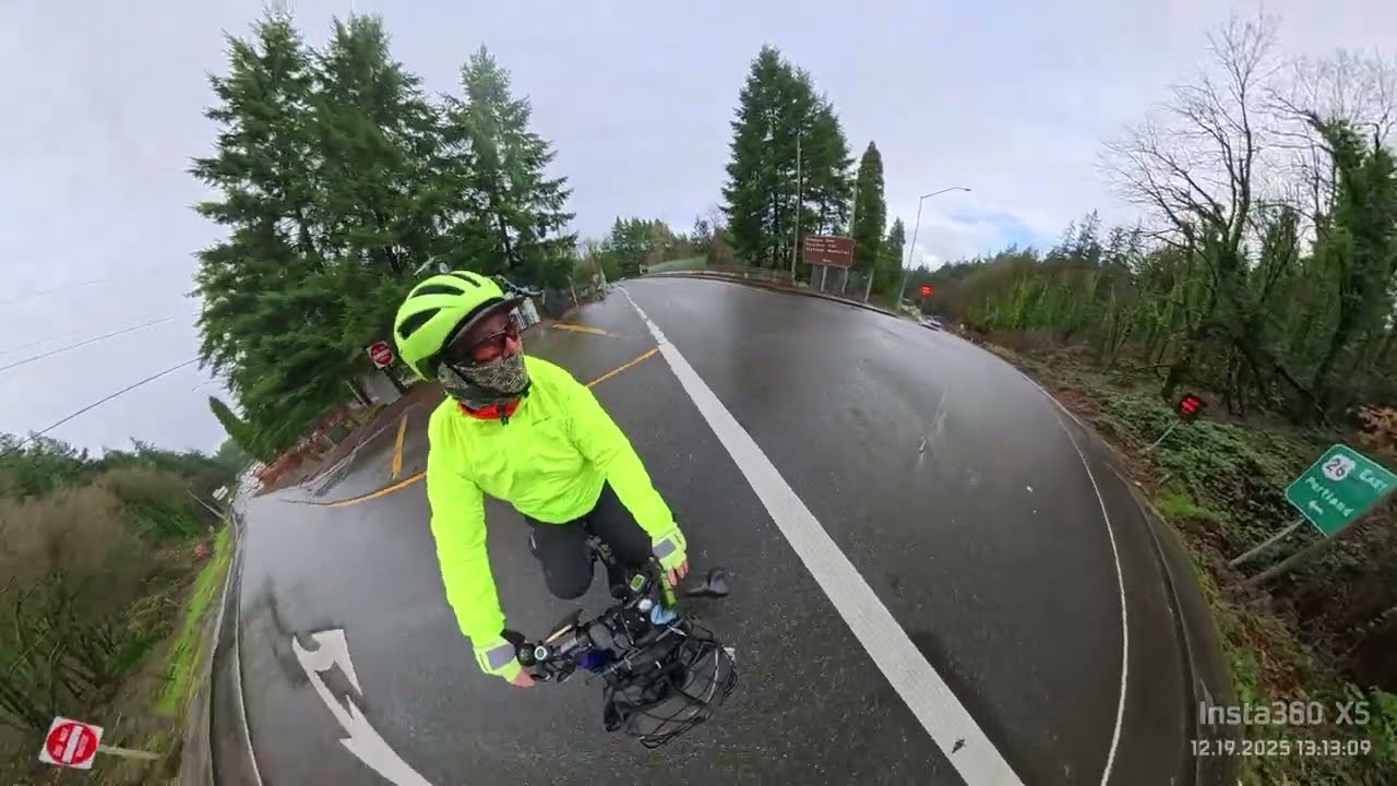 Not recommended, but allowed by bike - Hwy 26 segment from Canyon Ct to Jefferson St.