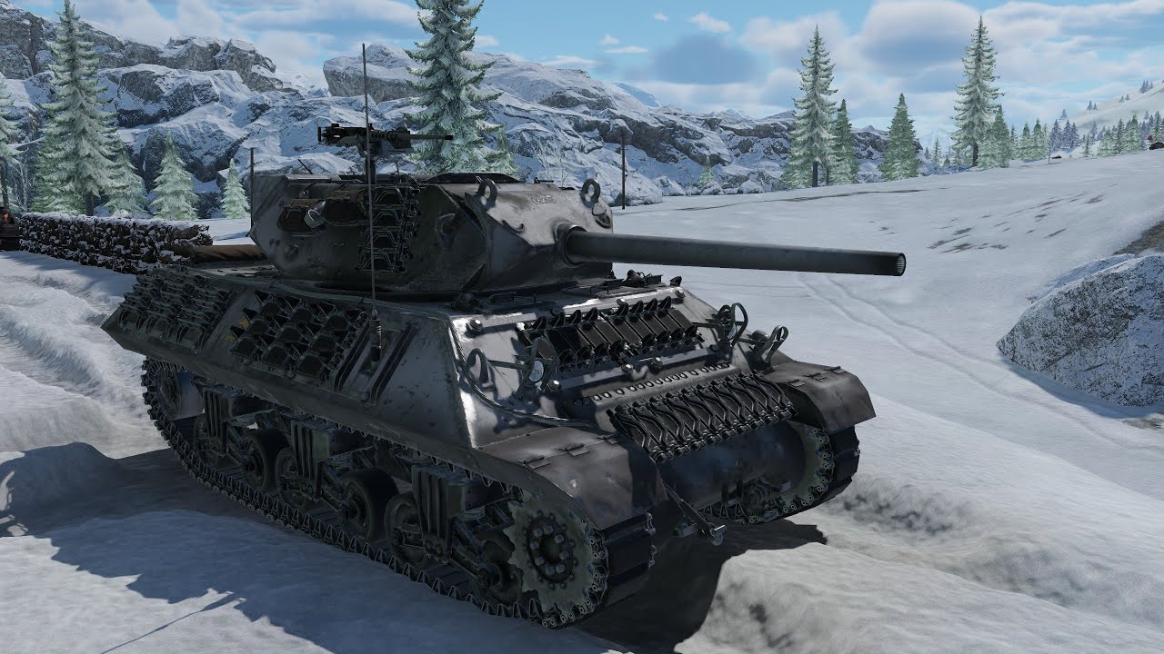 War Thunder: USA - M10 Gameplay [1440p 60FPS]