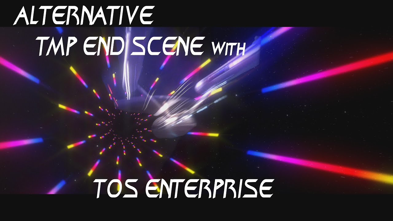 TMP End Scene with TOS Enterprise Instead [Motion Controlled] Physical Model