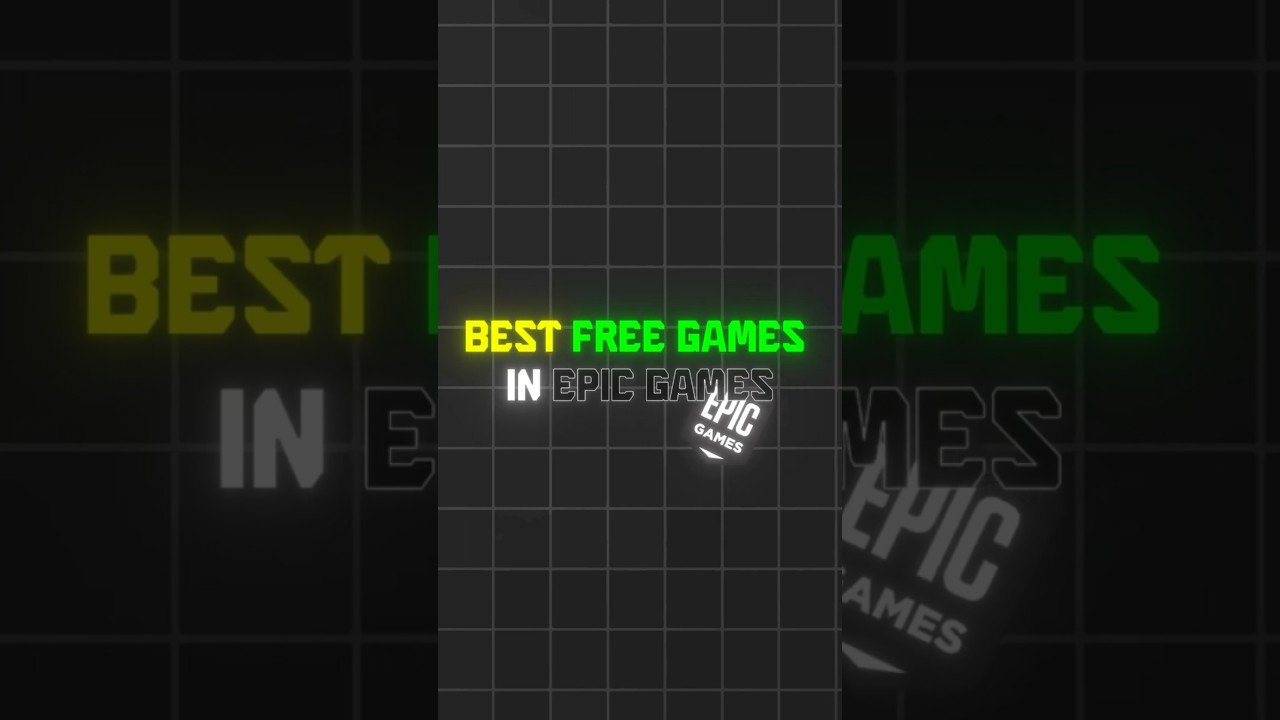 Best Free Games in Epic Games 😎 #freegamesinepicgames #epicgames