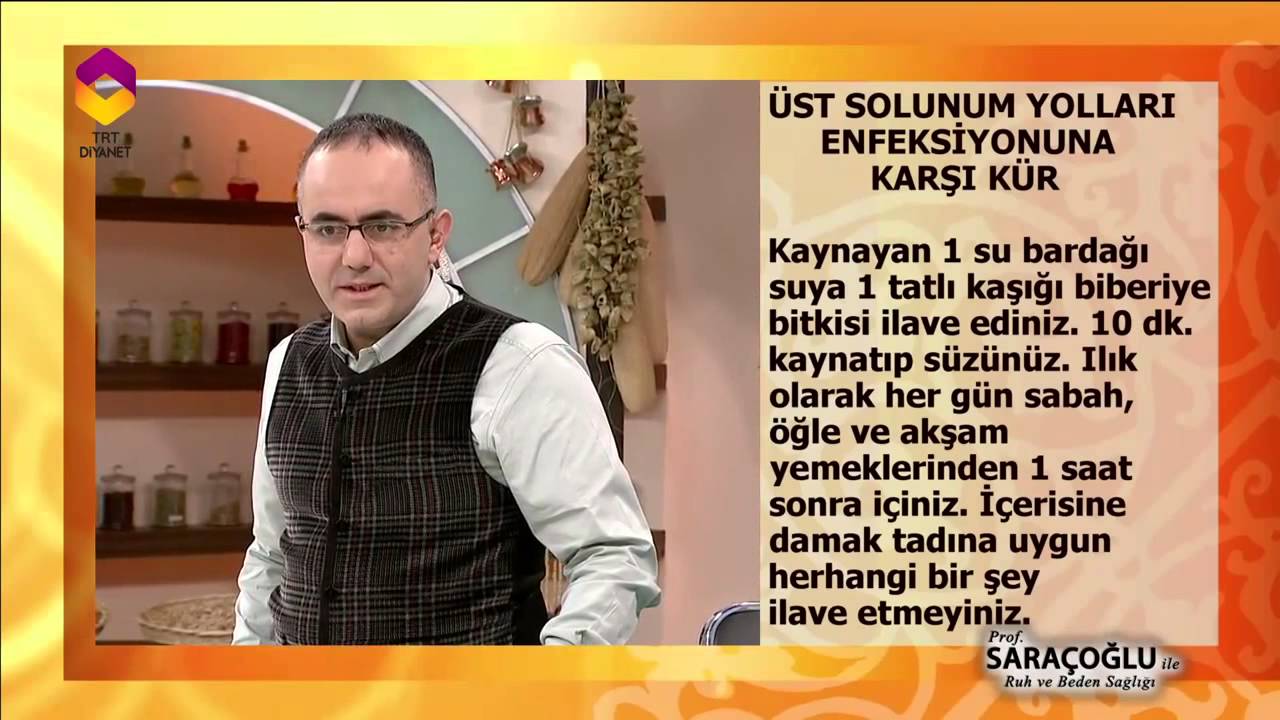 Üst Solunum Yolları Enfeksiyonuna Karşı Kür - DİYANET TV