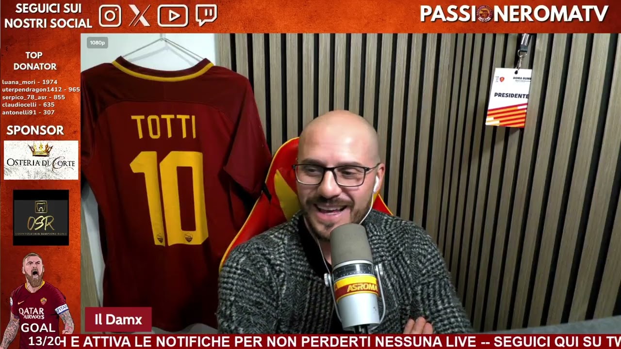CALCIOMERCATO ROMA, TUTTI GLI AGGIORNAMENTI! (VIDEO DELLE 22:00 DI IERI)