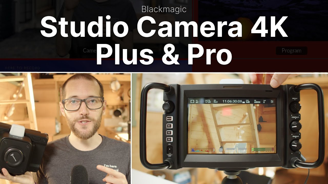 Blackmagic Studio Camera 4K Plus & Pro - Tour, in-action and thoughts // Show and Tell Ep.85