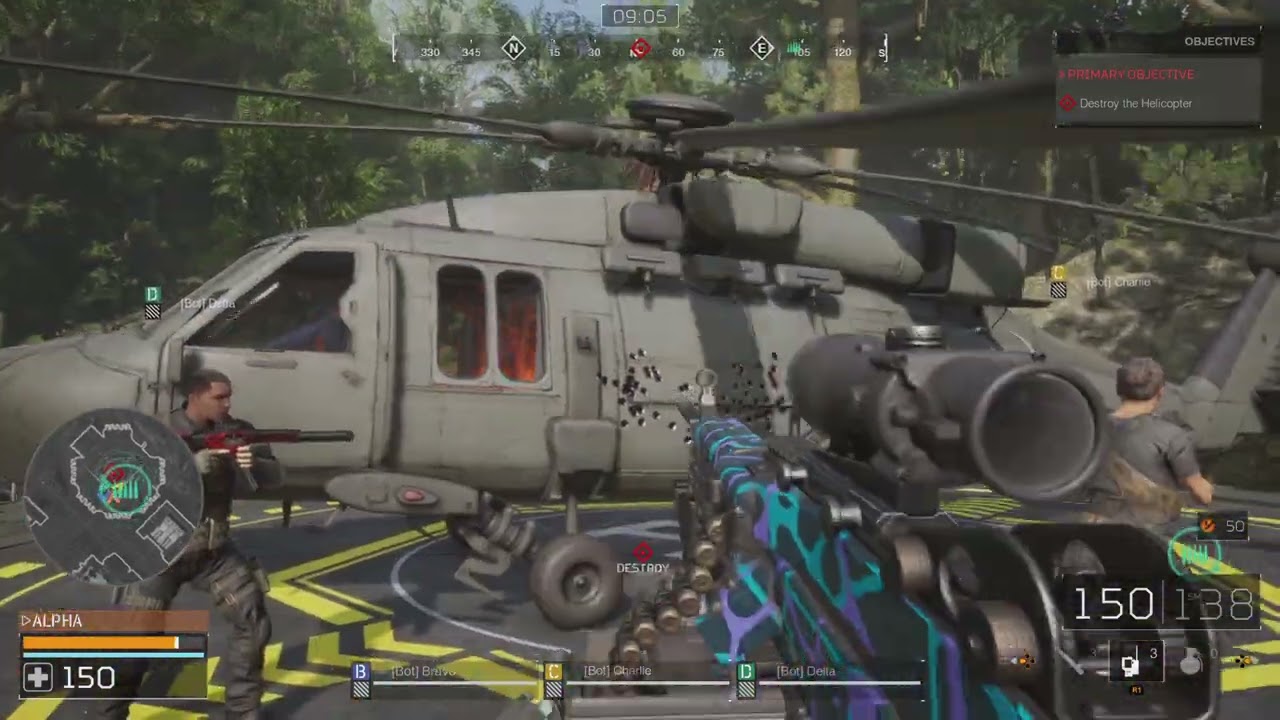 Predator: Hunting Grounds, mission with bots part 1
