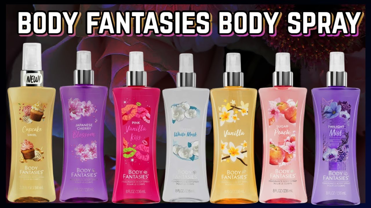 A FEW OF MY BODY FANTASIES BODY SPRAY COLLECTION | #bodycare  | Everything Empo