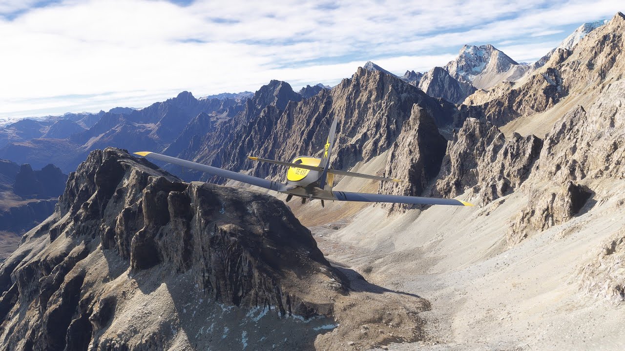 MSFS 2024►►Barcelonnette►FSREALISRIC+ and CHASEPLANE/Google maps pro