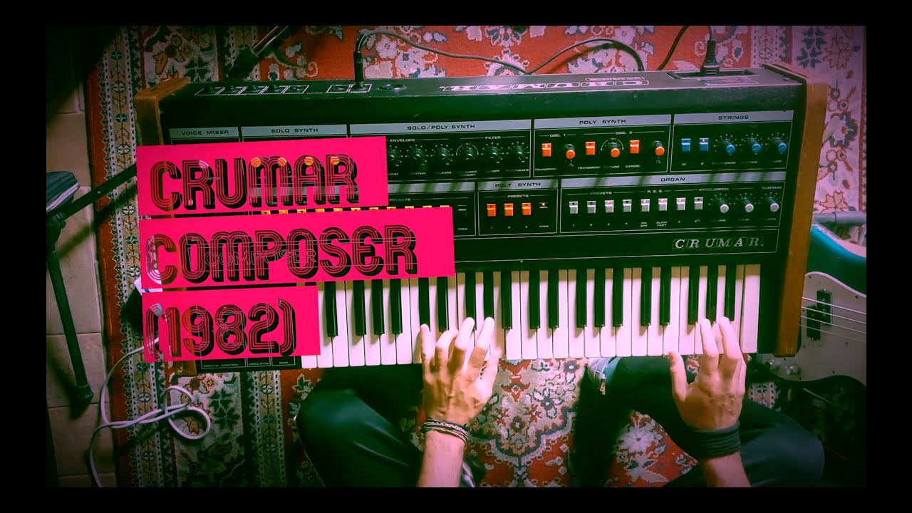 CRUMAR Composer - Vintage Italian Synth (1982) HD