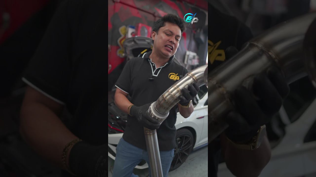 Downpipe jetta GLI somos hombres o payasos #autos #coches #jetta #vwjetta
