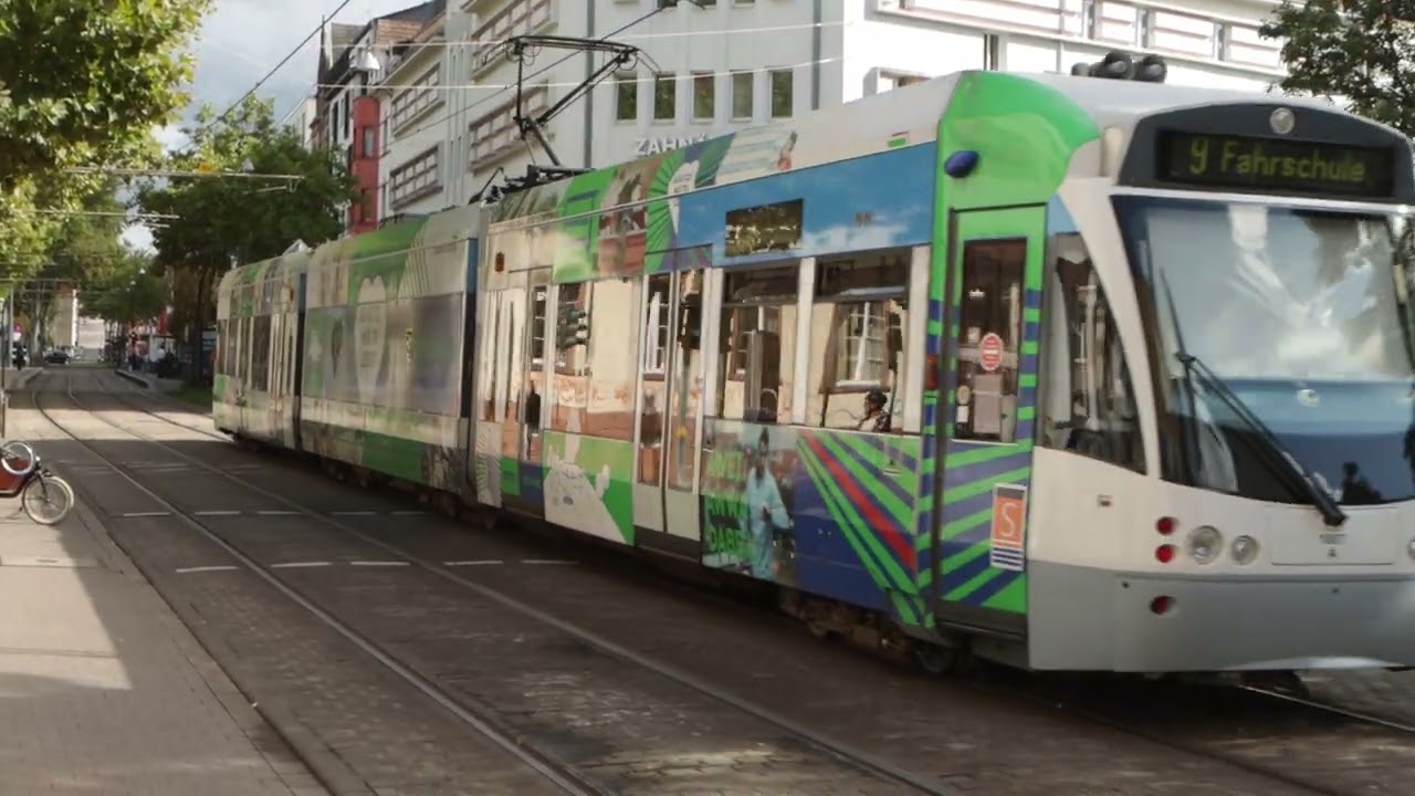 Straßenbahn Saarbrücken - Fahrschule - Sarreguemines