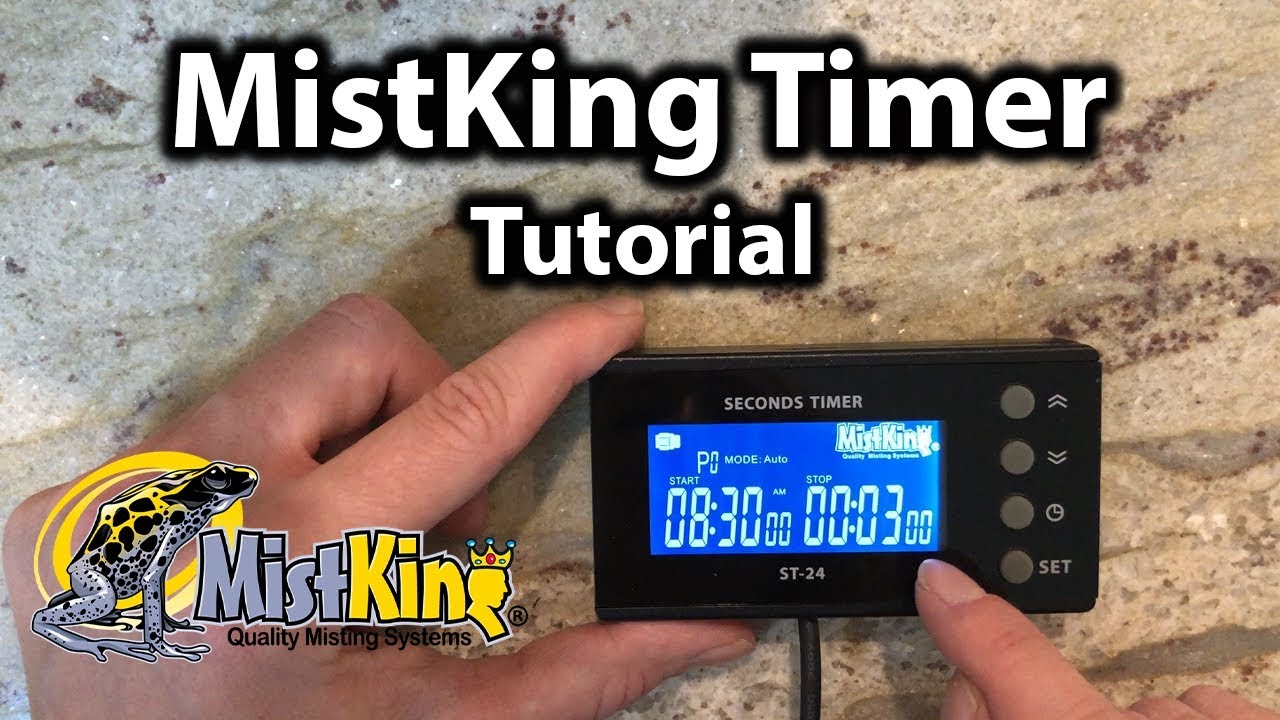Как настроить таймер MistKing