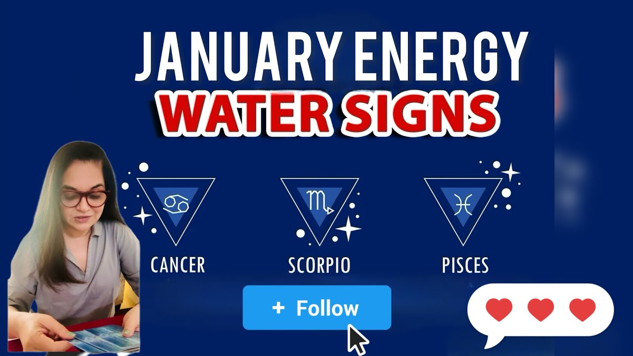 Water Signs January 2026 Energy Check | Cancer Scorpio Pisces