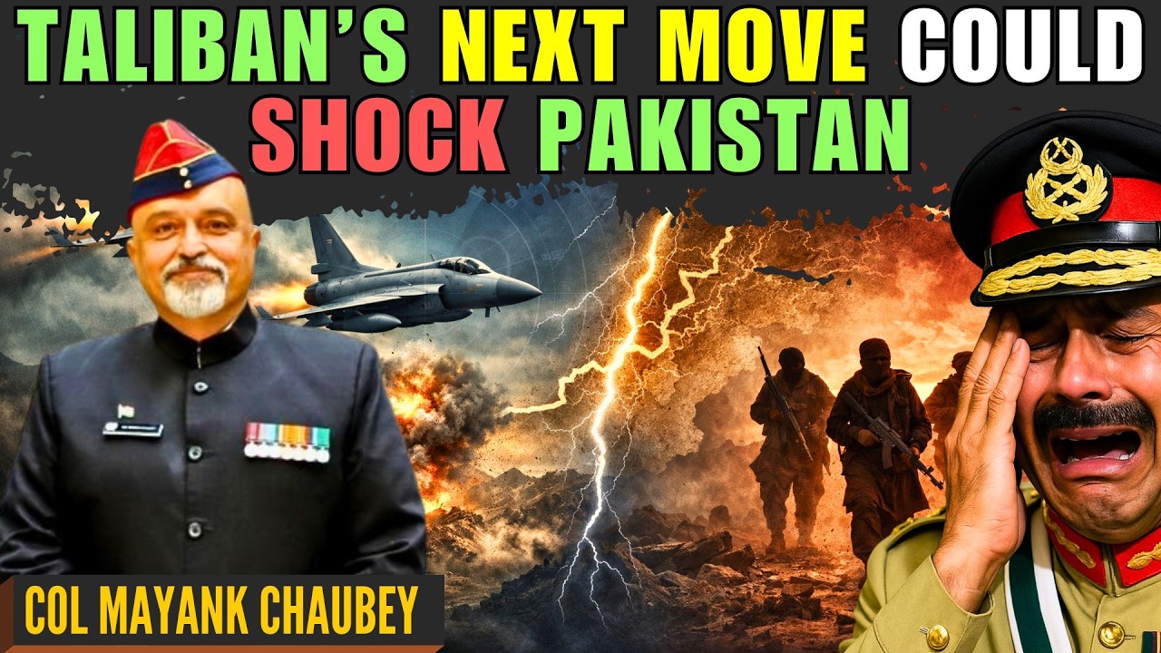 PAF Airstrikes Afghanistan — Taliban’s Next Move Could Shock Pakistan • Col Mayank Chaubey (R)