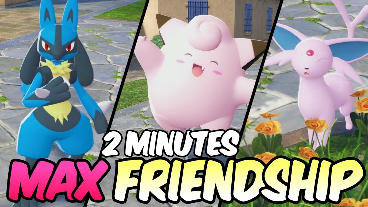 Получите максимальную дружбу за 2 минуты в Pokemon Legends ZA
