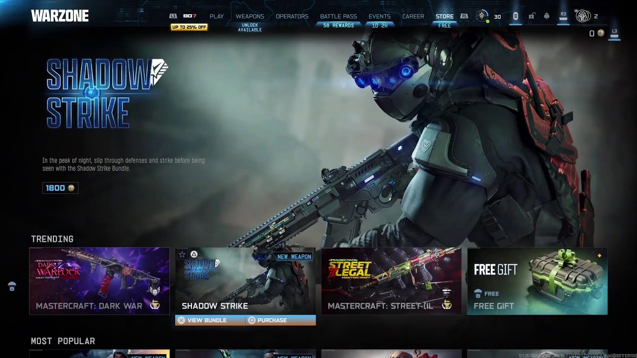 playing cod