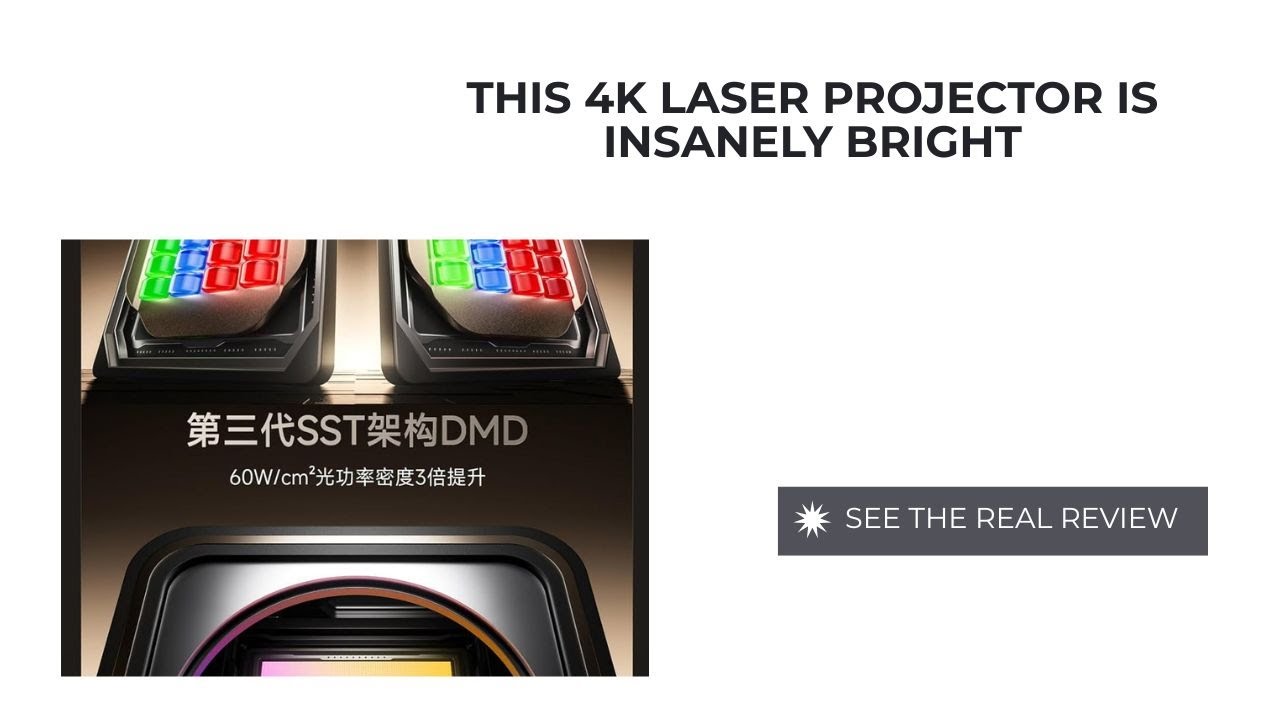 This 4K Laser Projector Is INSANELY Bright | Vidda C5 Full Review