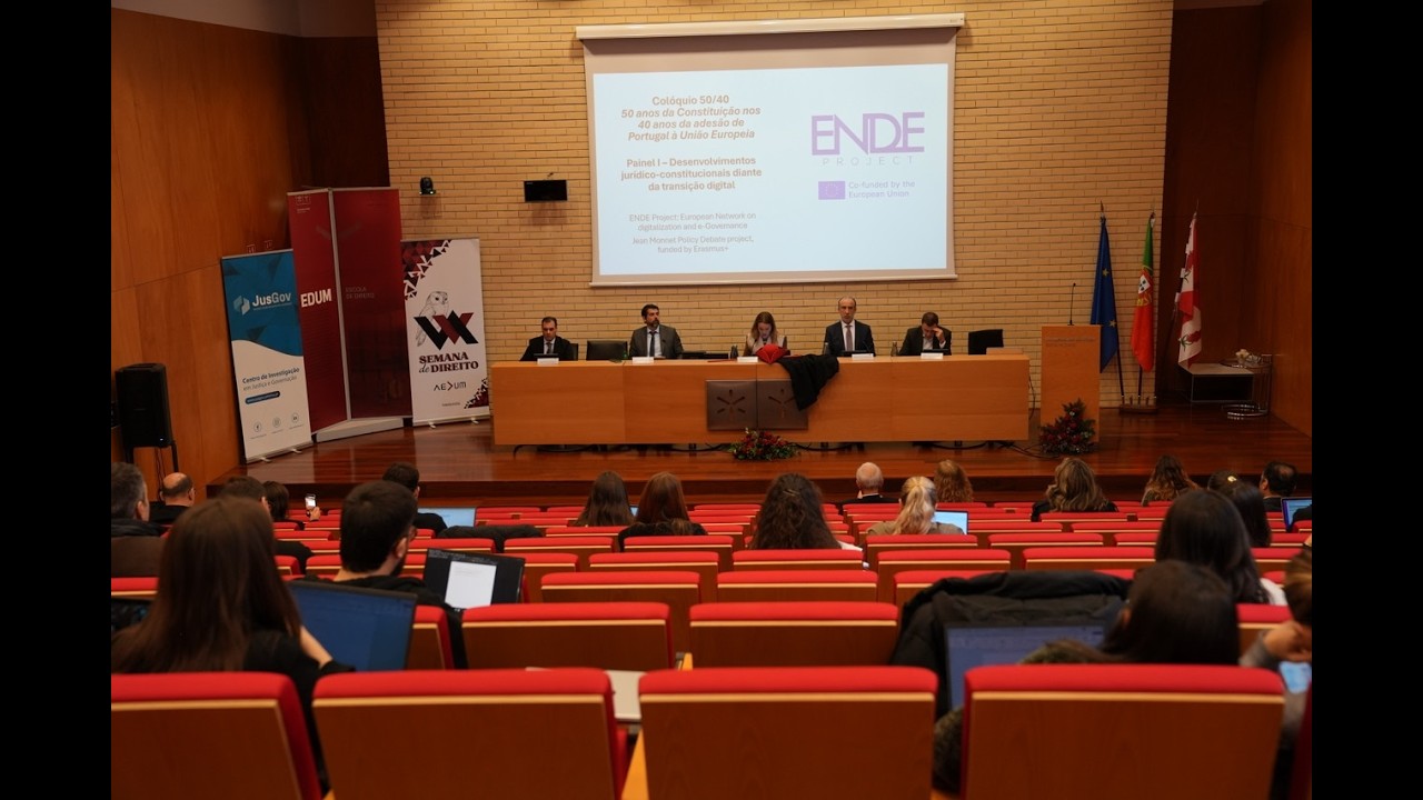 Escola de Direito da Universidade do Minho assinalou 40 anos da adesão de Portugal à União Europeia