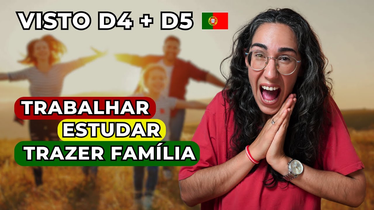 Forma RÁPIDA e 100% SEGURA para Trabalhar, Estudar e Viver em PORTUGAL com a sua família 2025 !
