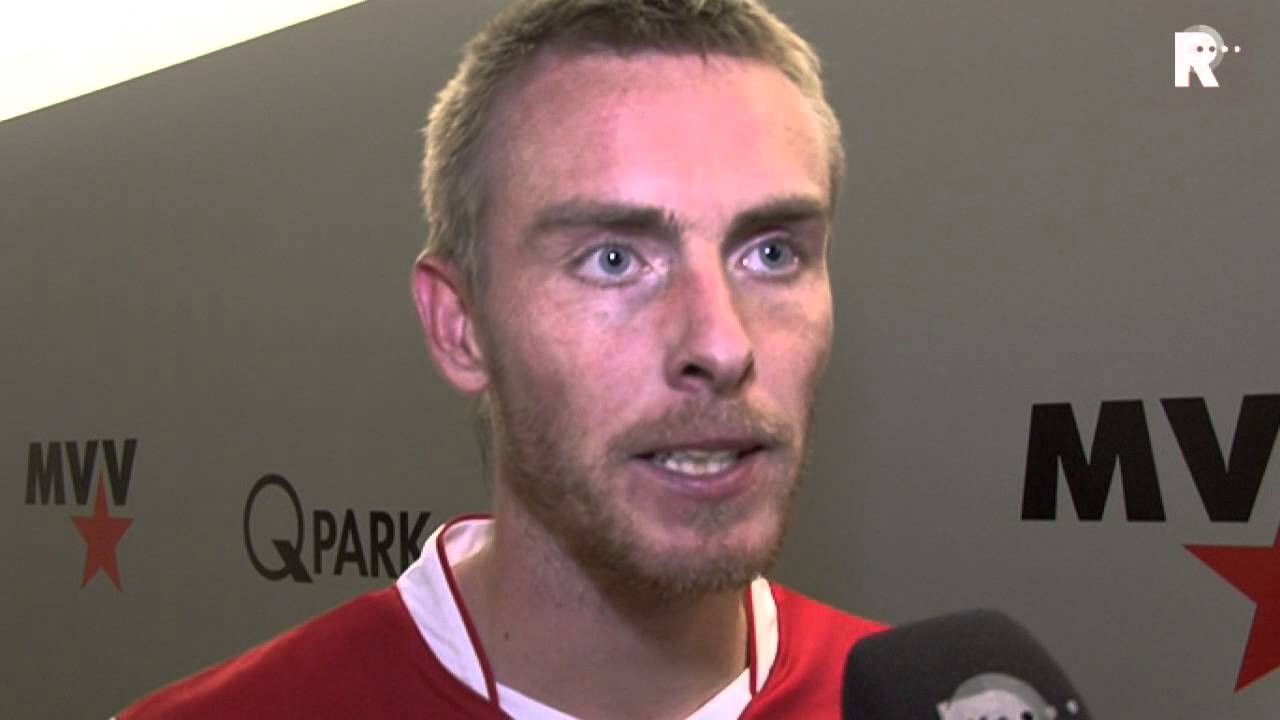 Nathan Rutjes na afloop van MVV-Sparta (0-1)