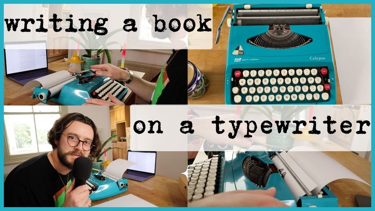 why I'm writing a book on a vintage typewriter 📖