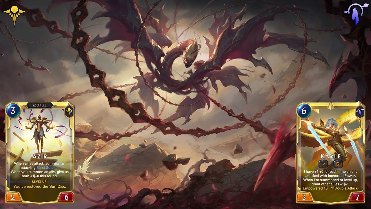 STRONG COMBO OF SAND SOLDIER AND XOLAANI!!🔥 | Azir + Kayle + Xolaani deck | Legends of Runeterra