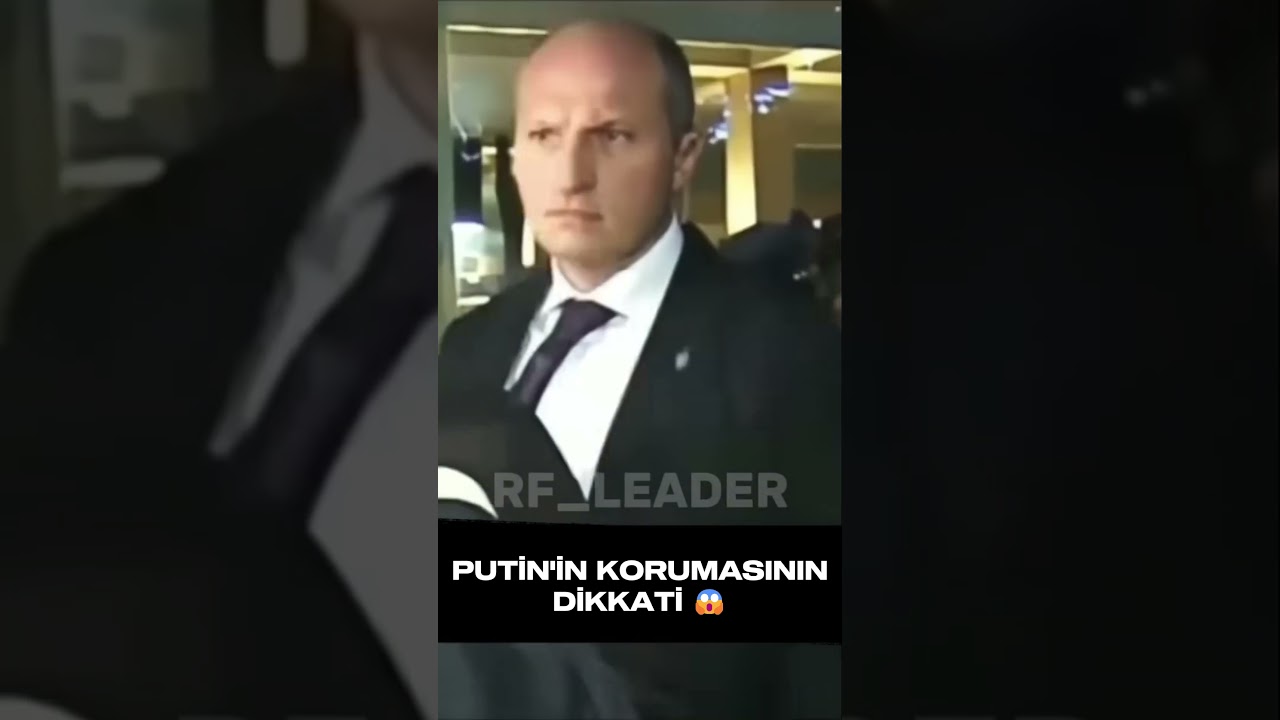 Putin'in koruması şaşırttı! #putin #rusya #vladimirputin #shorts #koruma