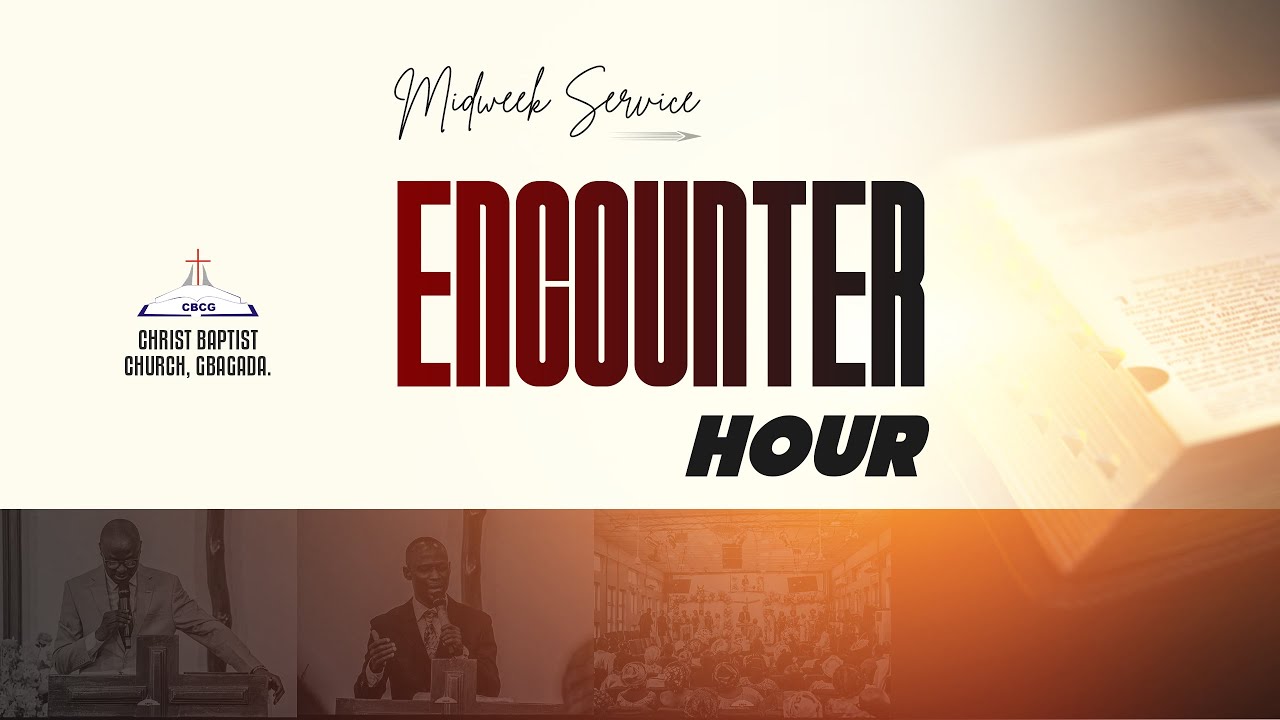 ENCOUNTER HOUR : The Book of Daniel 4; Faith that Will Not Bow! (Dan 3: 1-30)