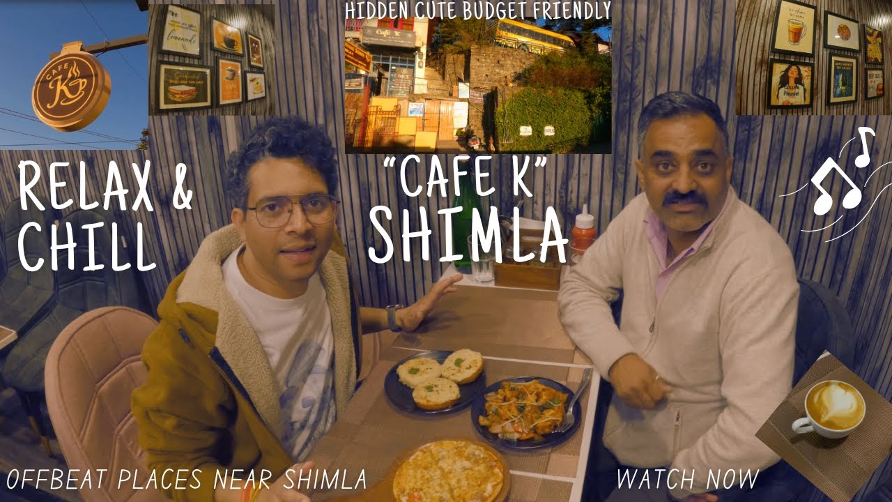 Shimla's new affordable yet aesthetic café!  
