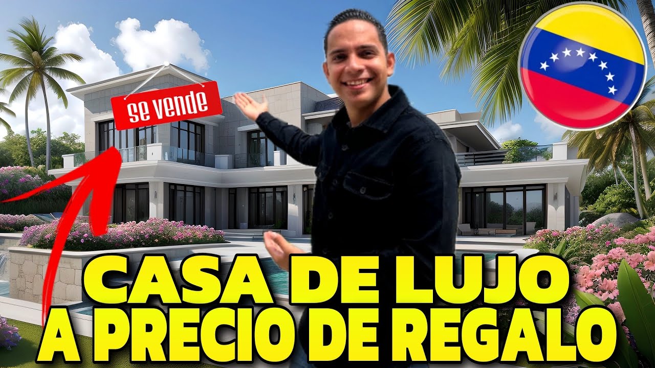 Este es EL INSOLITO PRECIO de una CASA DE LUJO en VENEZUELA 🇻🇪 ¡CASI REGALADAS!