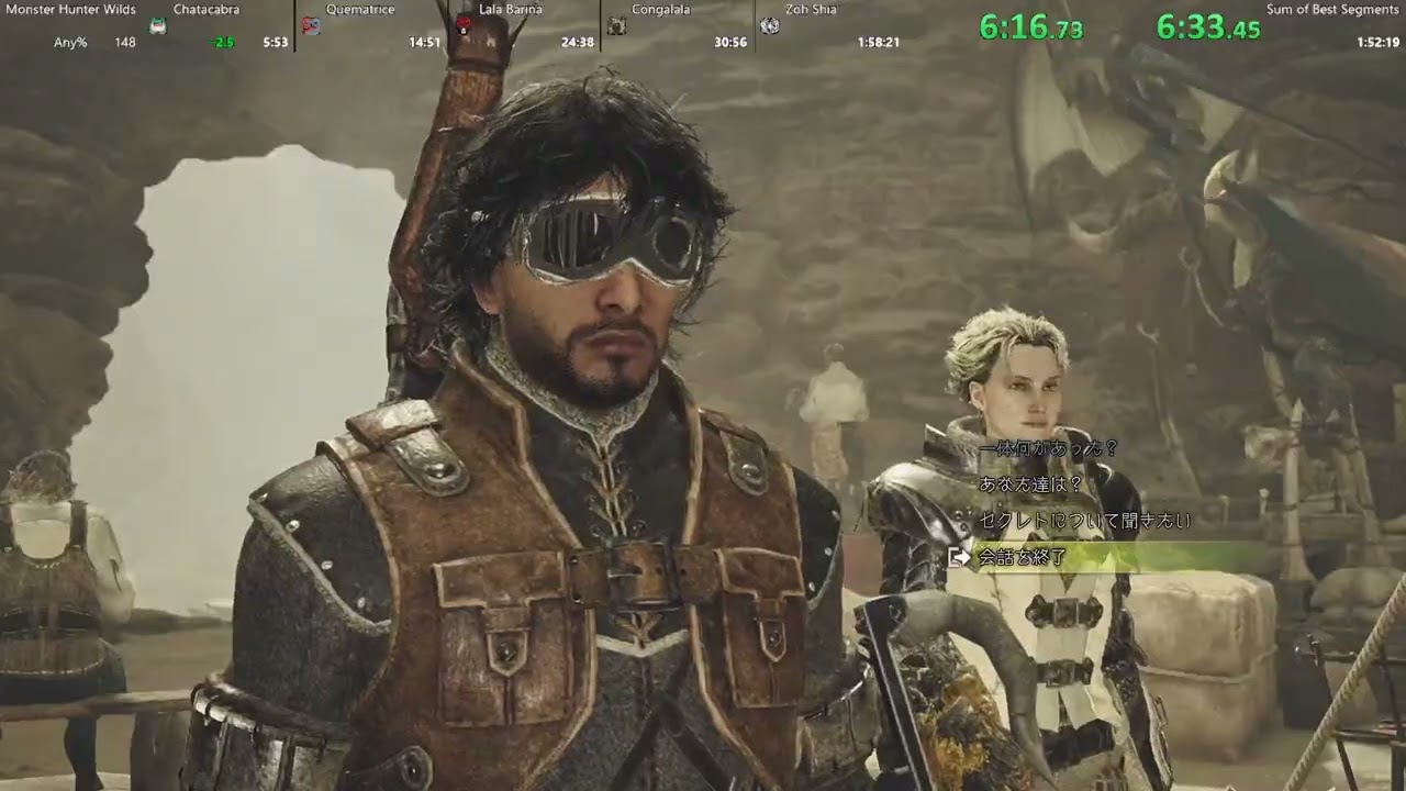 Monster Hunter Wilds RTA Any% 1:57:50.52(IGT)