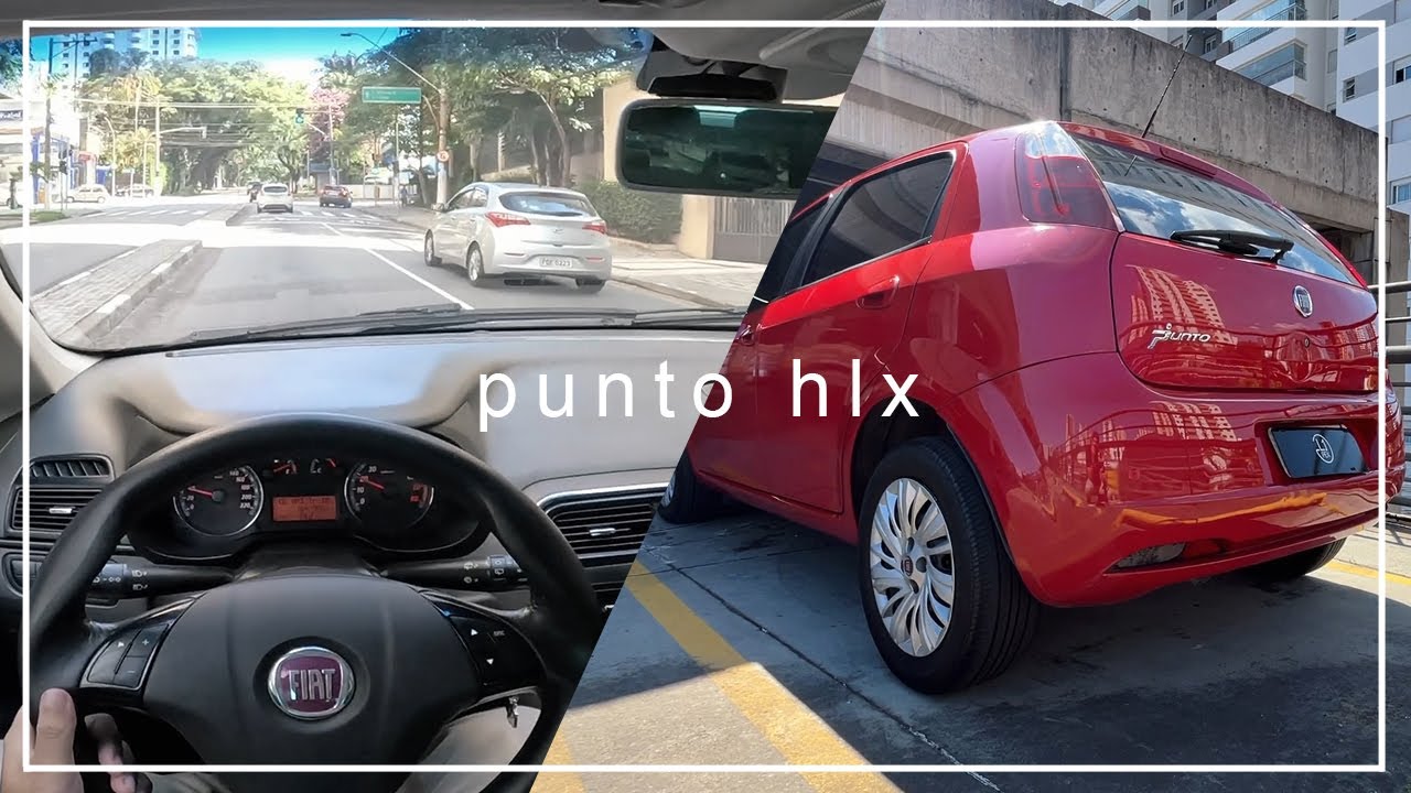 Avaliação do FIAT PUNTO 1.8 HLX 2008 | DETALHES e IMPRESSÕES a BORDO!