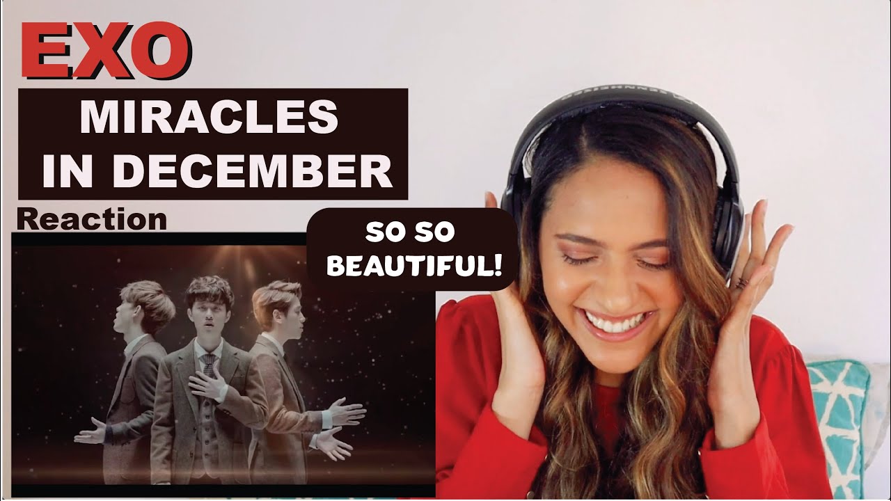 EXO 엑소 '12월의 기적 (Miracles in December)' MV (Korean Ver.) | REACTION!!