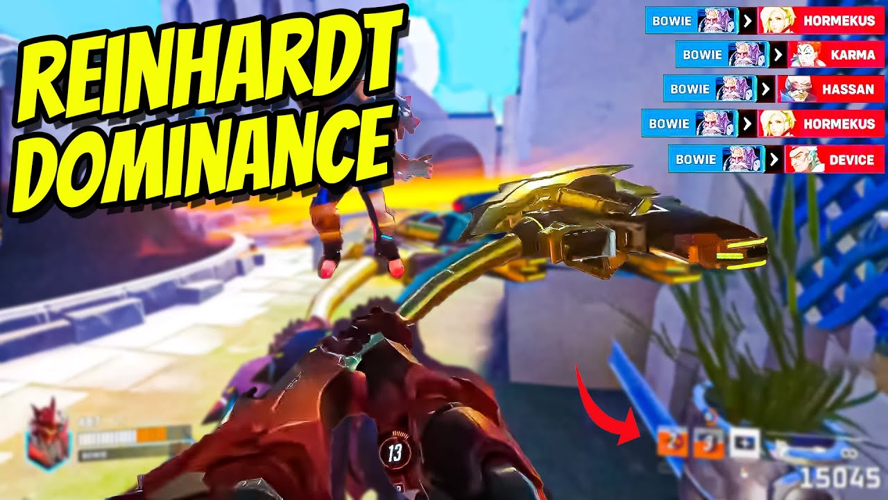 POV: You Are The Most DOMINANT Reinhardt In Overwatch 2 Season 3