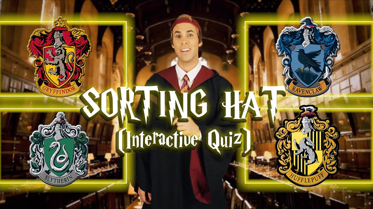 Which Hogwarts House Are You In? (Interactive Sorting Hat Quiz!)