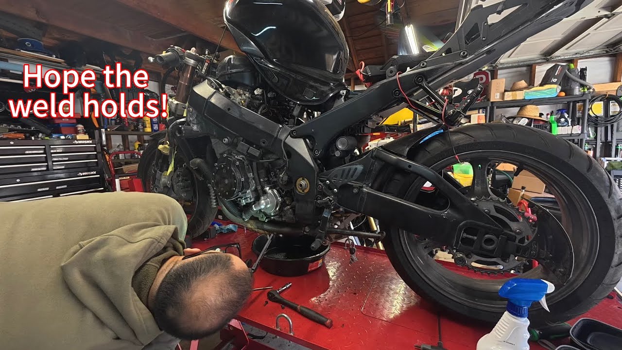Finishing the Green Grom and getting started on the K6 GSXR 1000 rebuild