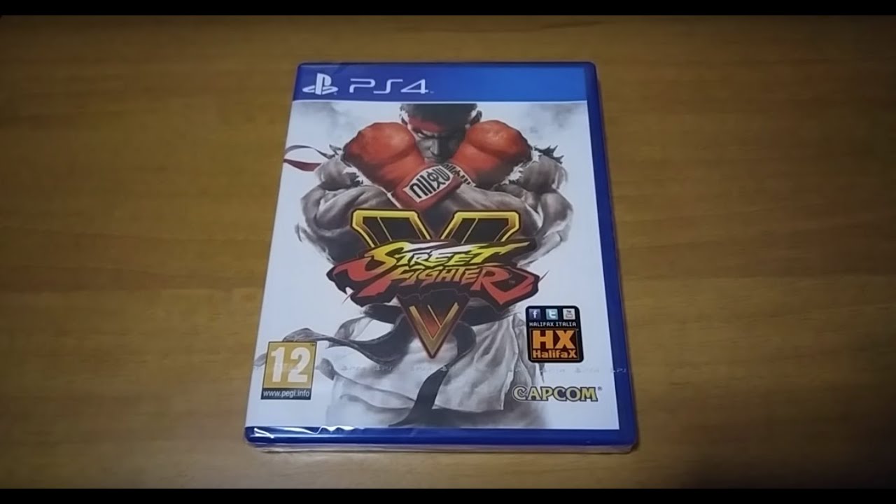 Unboxing Street Fighter V + Bonus [ITA]