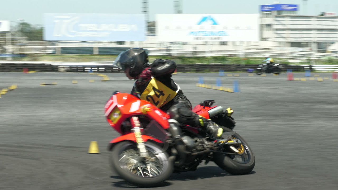 2021 DUNLOP2 [NO] H1 TDR250 MotoGymkhana