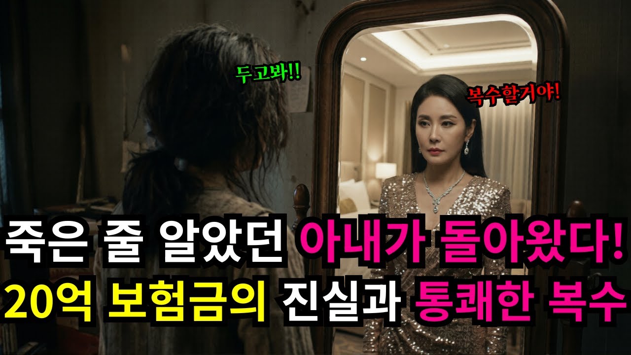 30년 같이산 남편이 보험금 때문에 아내를 바다에 밀어버리는데..│노후사연│감동사연│오디오북│사연라디오