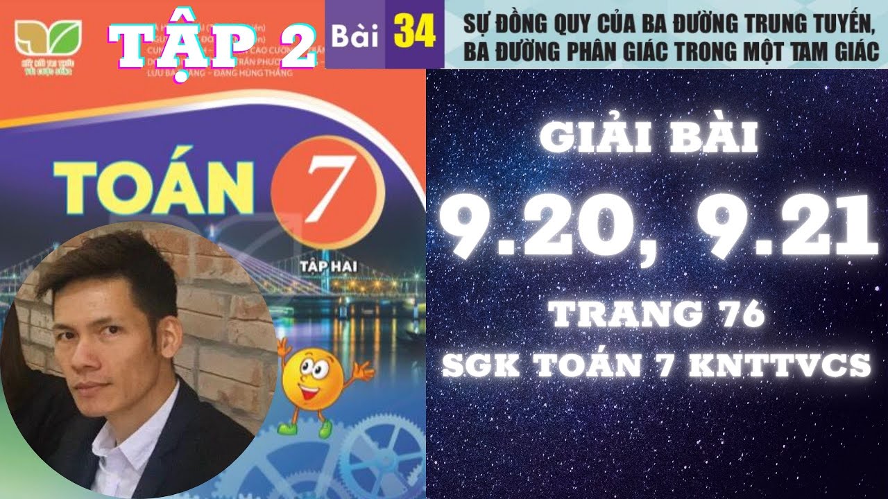 Giải bài 9.20; 9.21- Trang 76 - SGK - Toán 7 - KNTT