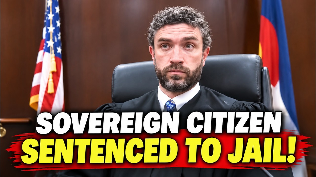 HE'S BACK! Sovereign Citizen Skips His Jury Trial, Gets Arrested & CRIES During Sentencing!