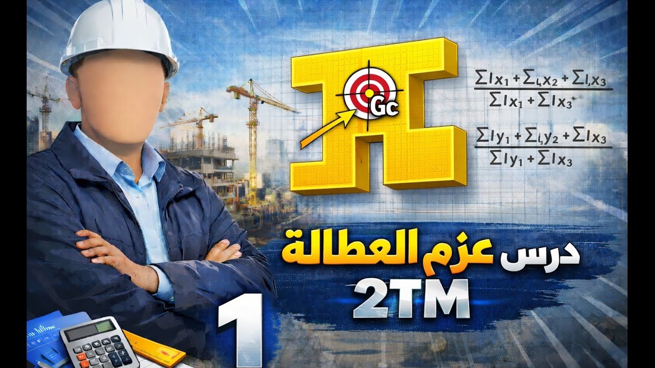 درس عزم العطالة - السنة الثانية هندسة مدنية 2TM